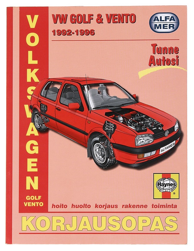VW Golf & Vento 1992-1996 : autokäsikirja - Coombs, Mark - Harrastekirjat - 10105535893 - 0