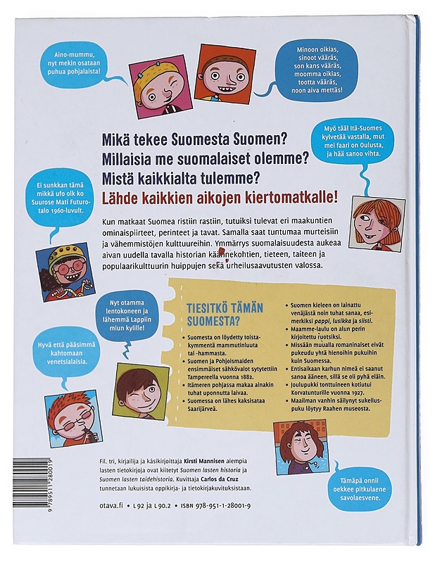Suomen lasten Suomi - Manninen, Kirsti - Lastenkirjat - 10105535904 - 1