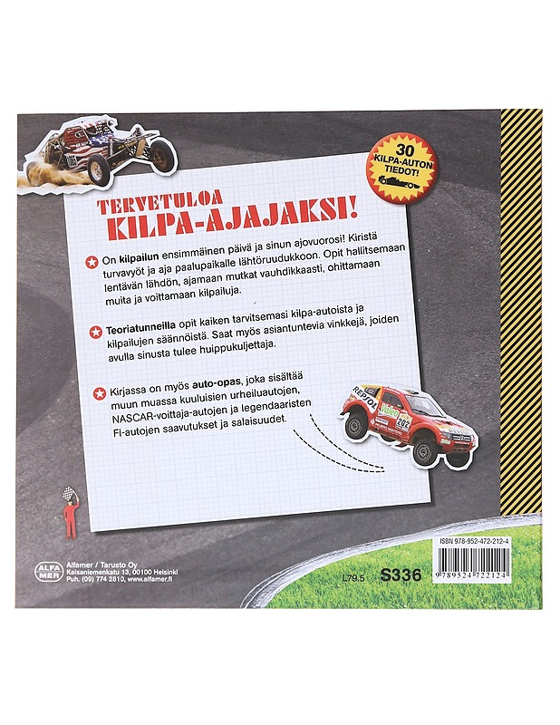 Kilpa-auton ohjaimissa - Chapman, Giles - Lastenkirjat - 10105535907 - 1