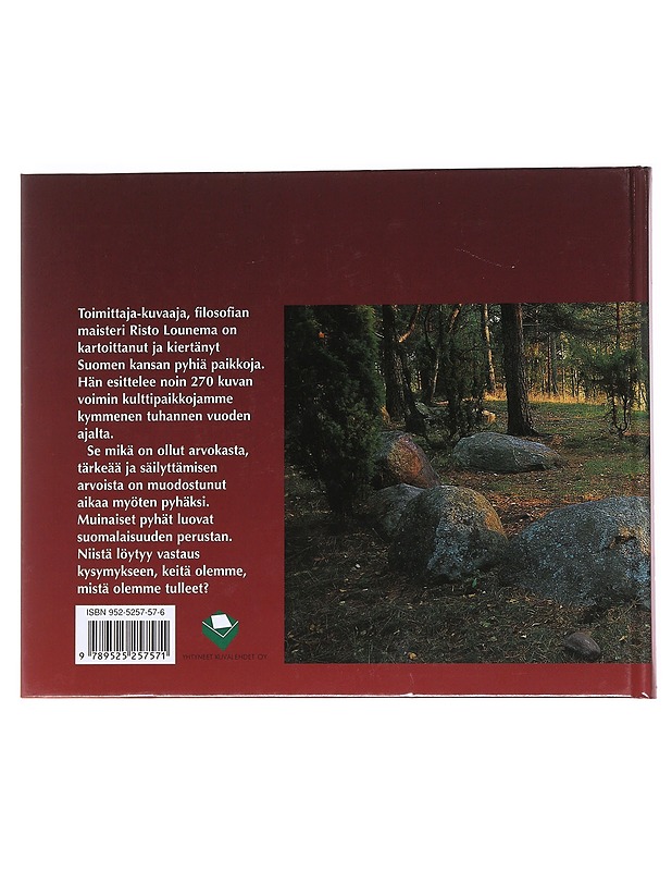 Suomen kansan pyhät paikat - Lounema, Risto - Historiakirjat - 10105535912 - 1