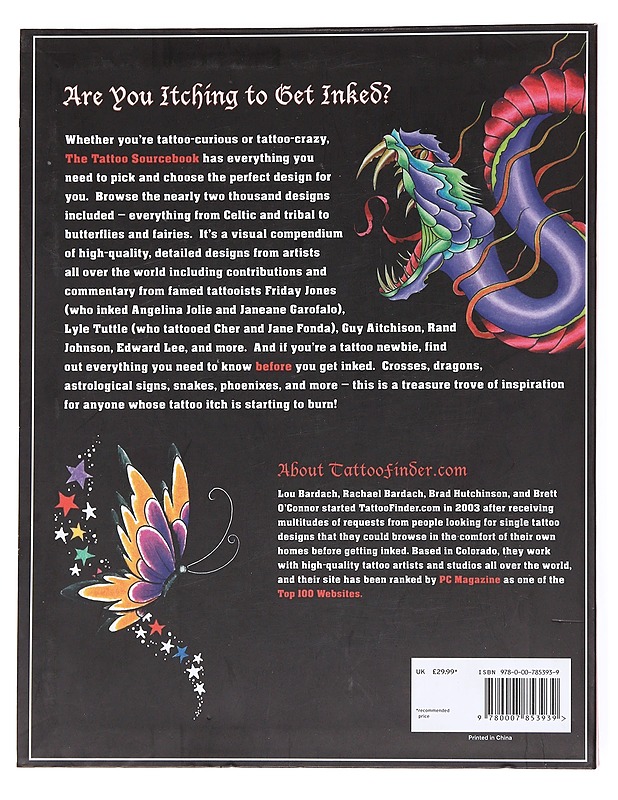 Tattoo sourcebook : pick and choose from thousands of the hottest tattoo designs - Tietokirjat ja oppaat - 10105535917 - 1