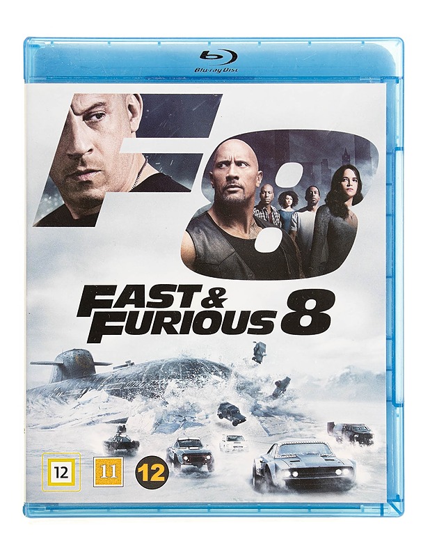 Fast ET Furious 8 - Blu-Ray - Blu-ray-levyt - 10105535953 - 0