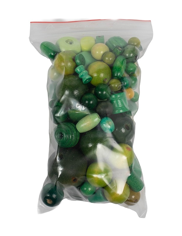 Puuhelmet, vihreä - Askartelu - 10105535957 - 0