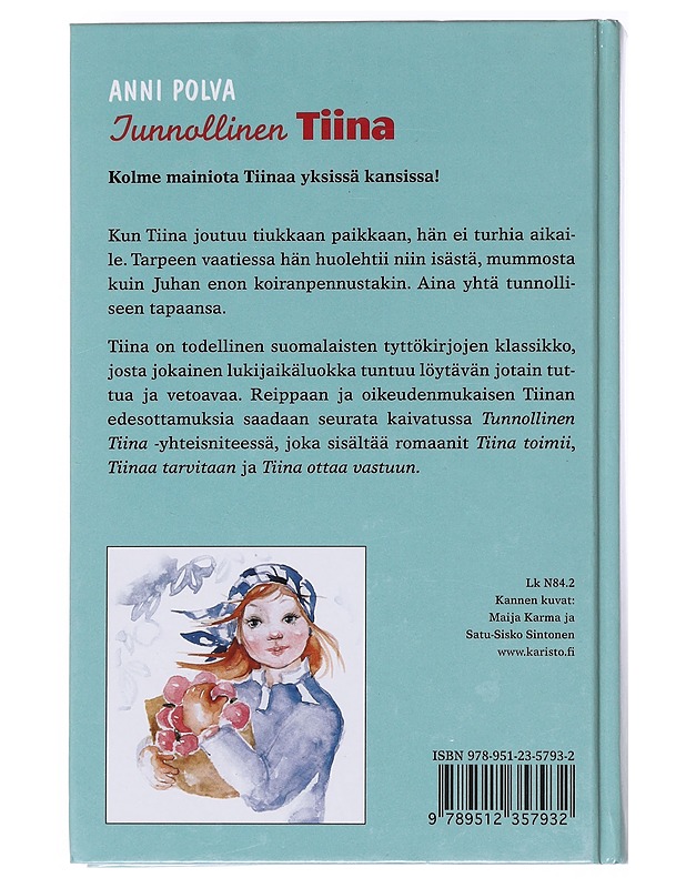 Tunnollinen Tiina - Anni Polva - Nuorten kirjat - 10105535958 - 1