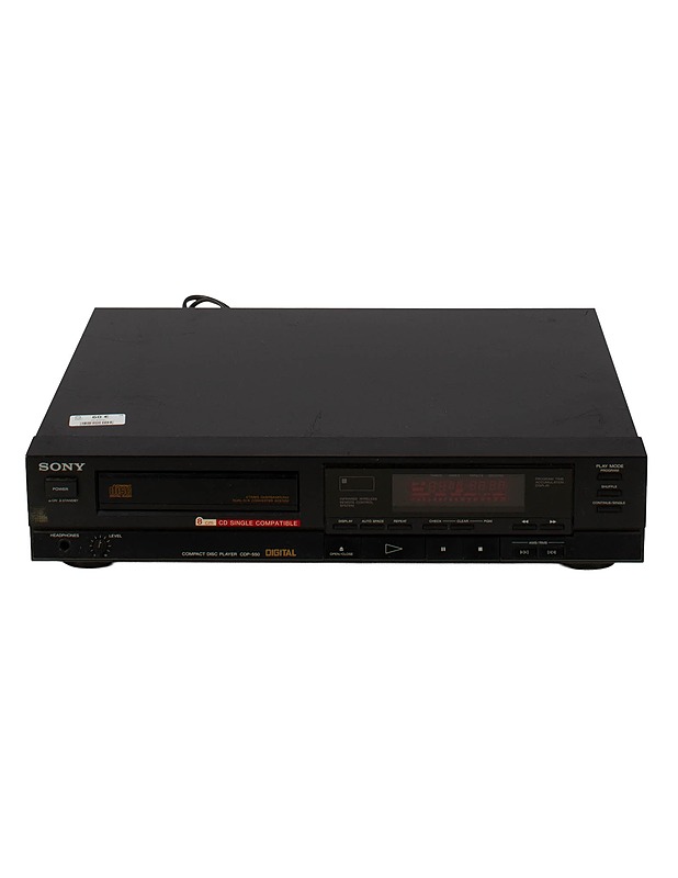 SONY CDP-550 CD-soitin - Viihde-elektroniikka - 10105535967 - 1