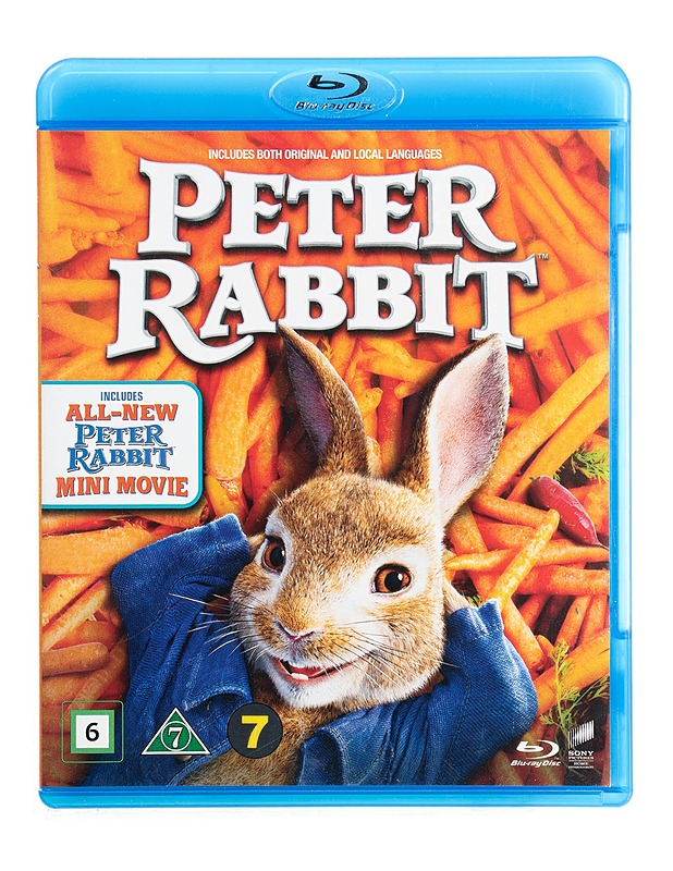 Peter Rabbit - Blu-Ray - Blu-ray-levyt - 10105535974 - 0