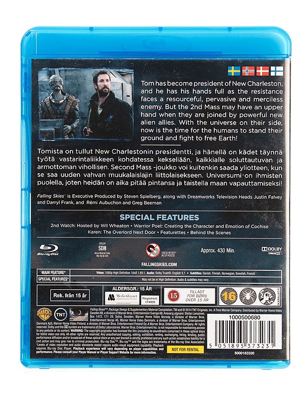 Falling Skies - Blu-ray - Blu-ray-levyt - 10105535992 - 1