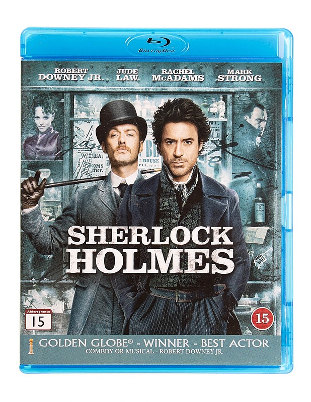 Sherlock Holmes - Blu-ray - Blu-ray-levyt - 10105536003 - 0