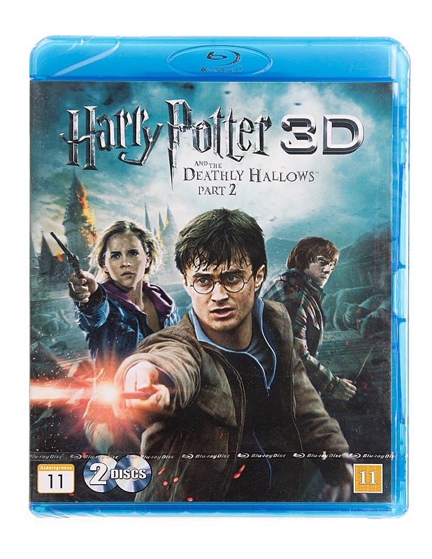 Harry potter and the Deathly Hallows, part 2 - Blu-ray 3D - Blu-ray-levyt - 10105536008 - 0