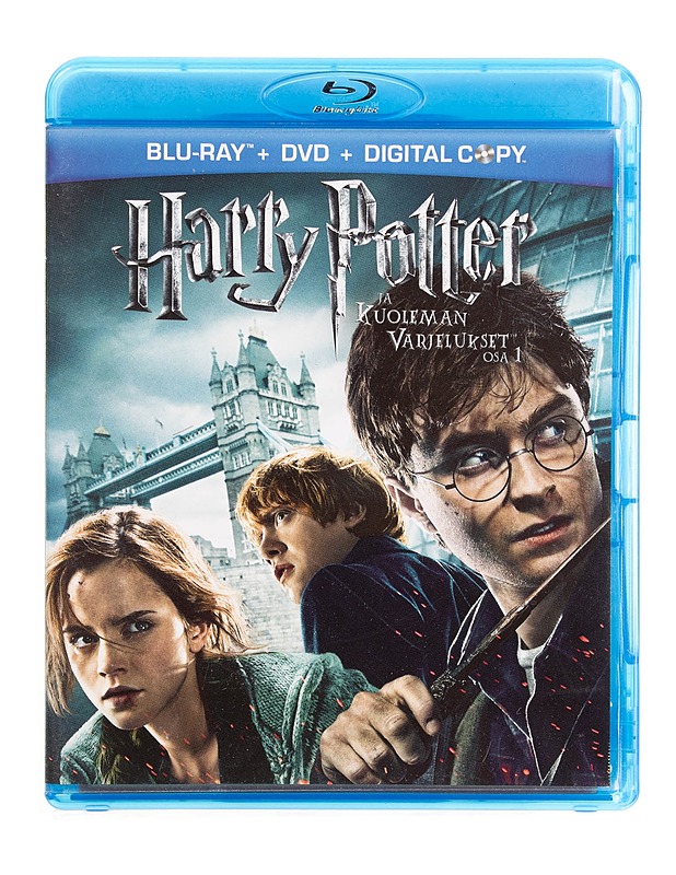 Harry Potter ja kuoleman varjelukset, osa 1 - Blu-ray - DVD - Blu-ray-levyt - 10105536009 - 0