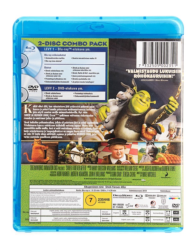 Shrek ja ikuinen onni - Blu-ray + DVD - Blu-ray-levyt - 10105536014 - 1
