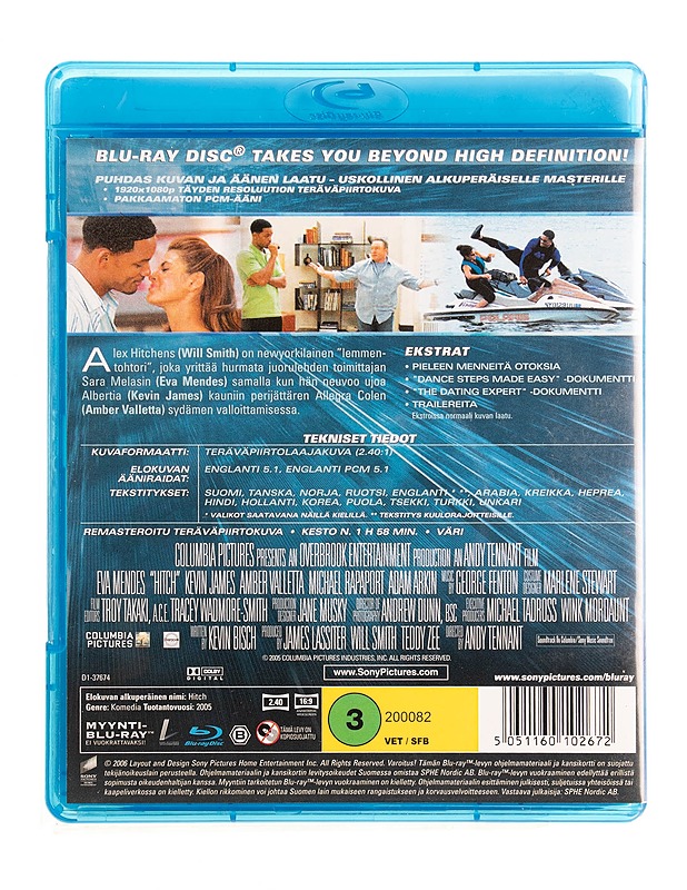 Hitch - lemmentohtori - Blu-ray - Blu-ray-levyt - 10105536026 - 1