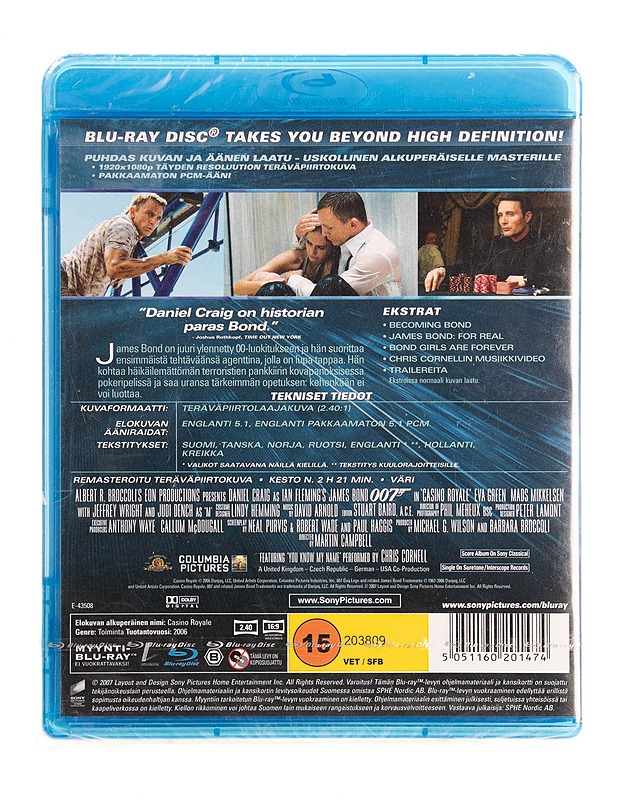 Casino Royale - Blu-ray - Blu-ray-levyt - 10105536031 - 1