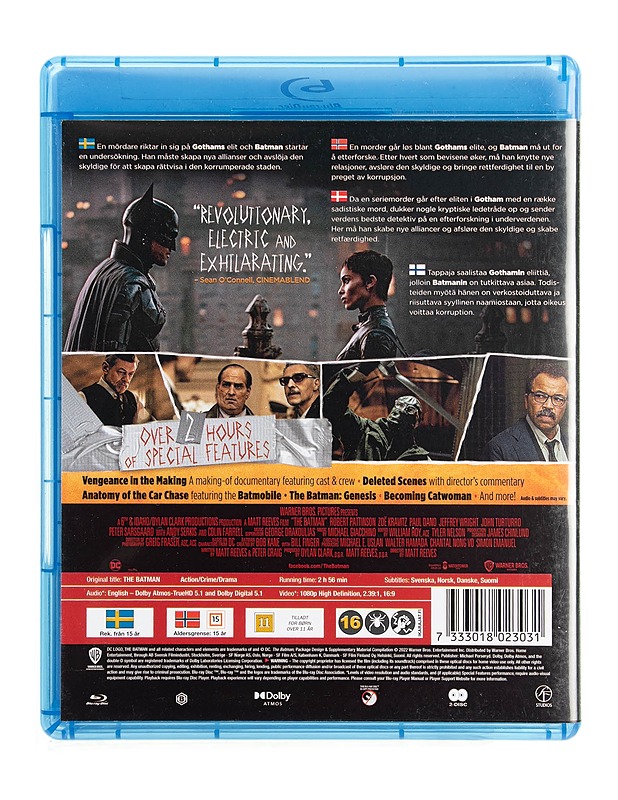 The Batman - Blu-ray - Blu-ray-levyt - 10105536036 - 1