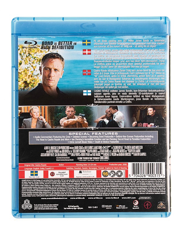 Casino Royale - Blu-ray - Blu-ray-levyt - 10105536037 - 1