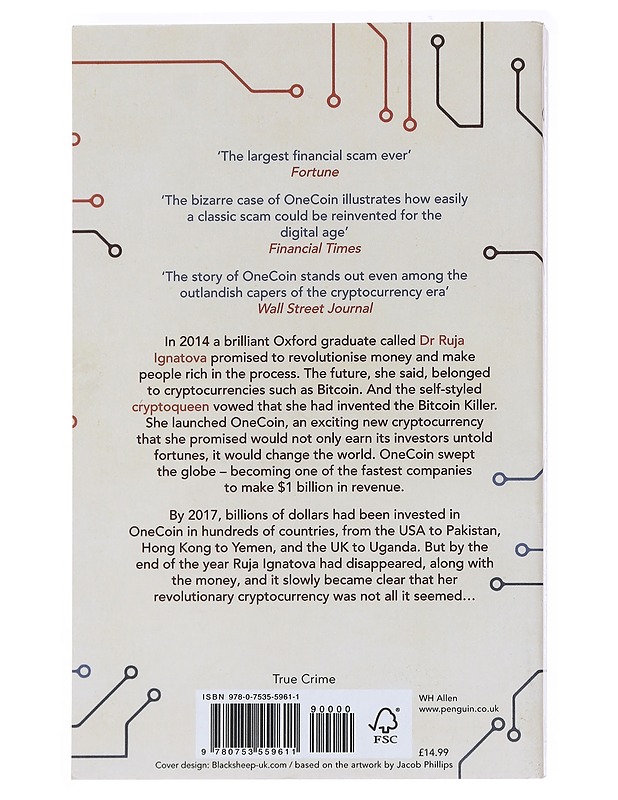 The missing crypto queen - Jamie Bartlett - Historiakirjat - 10105536062 - 1