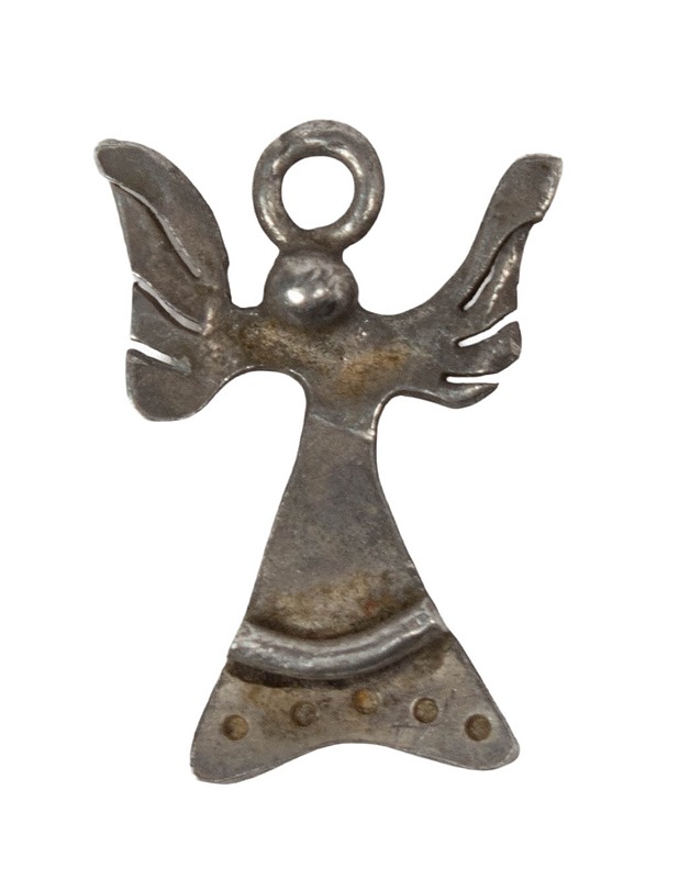 Hopeinen enkeliamuletti - Askartelu - 10105536097 - 0