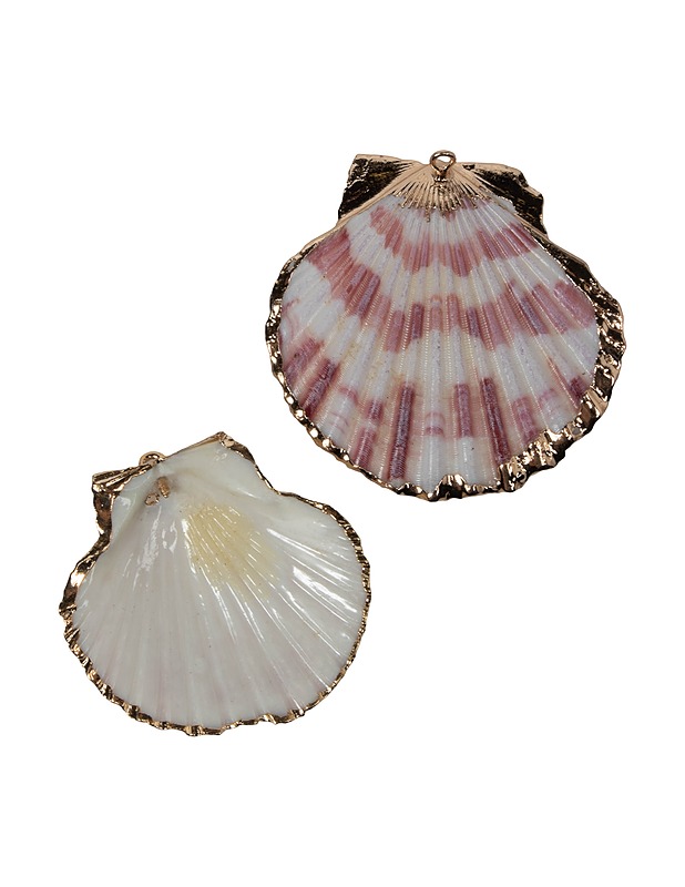 Simpukka - amuletti, 2 kpl - Askartelu - 10105536100 - 0