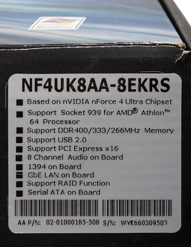 WINFAST NF4UK8AA-8EKRS -emolevy (käyttämätön) - Muu elektroniikka - 10105536110 - 2