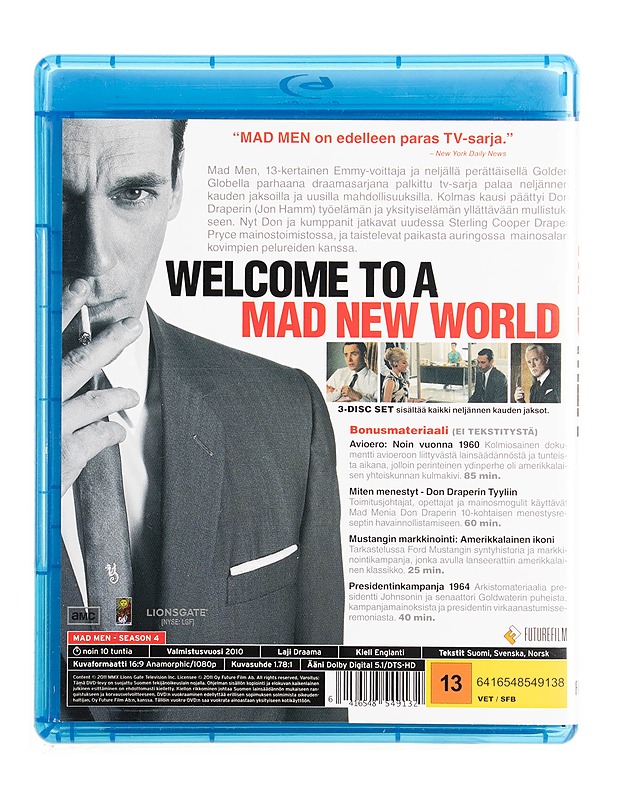 Mad Men: kausi 4 - Blu-Ray - Blu-ray-levyt - 10105536133 - 1