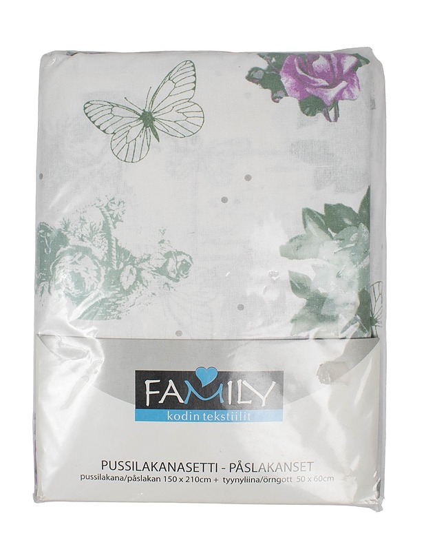 FAMILY pussilakanasetti, 2 osaa - Liinavaatteet - 10105536136 - 0