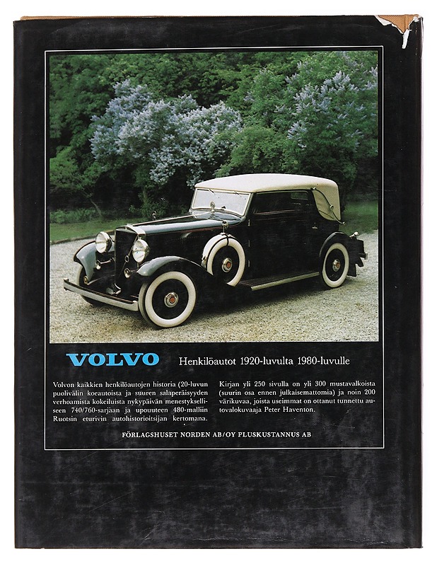 VOLVO - BJÖRN-ERIC LINDH - Harrastekirjat - 10105536156 - 1