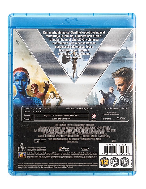 X-MEN days of future past - Blu-ray - Blu-ray-levyt - 10105536175 - 1