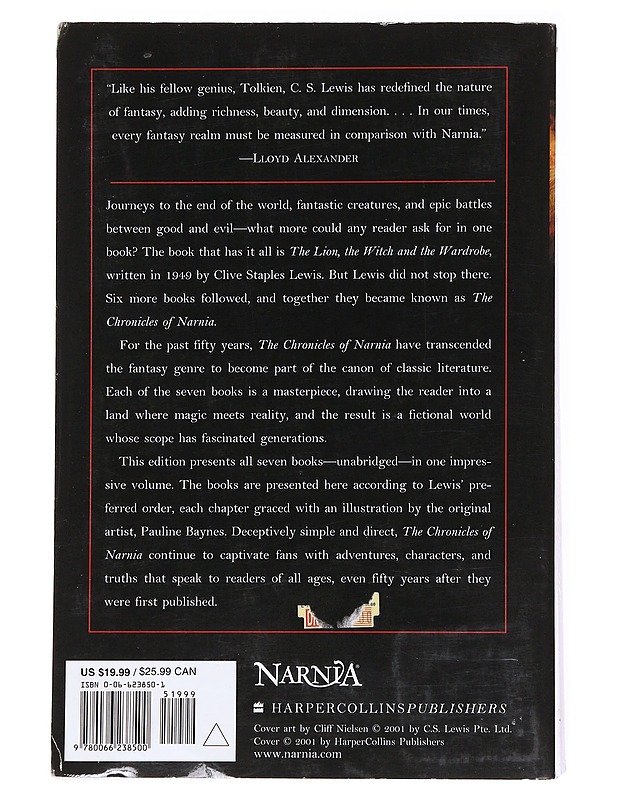 The chronicles of Narnia - Lewis, C. S. - Lastenkirjat - 10105536179 - 1