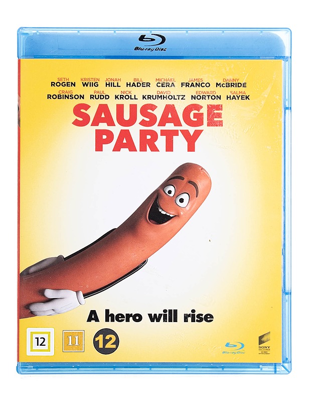 Sausage Party - Blu-Ray - Blu-ray-levyt - 10105536184 - 0