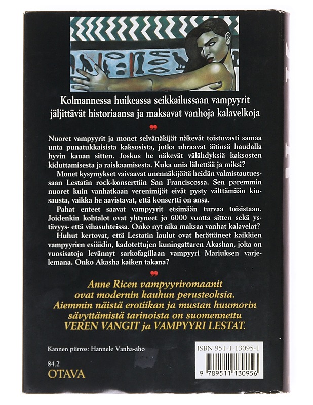 Kadotettujen kuningatar - Rice, Anne - Kaunokirjallisuus - 10105536218 - 1