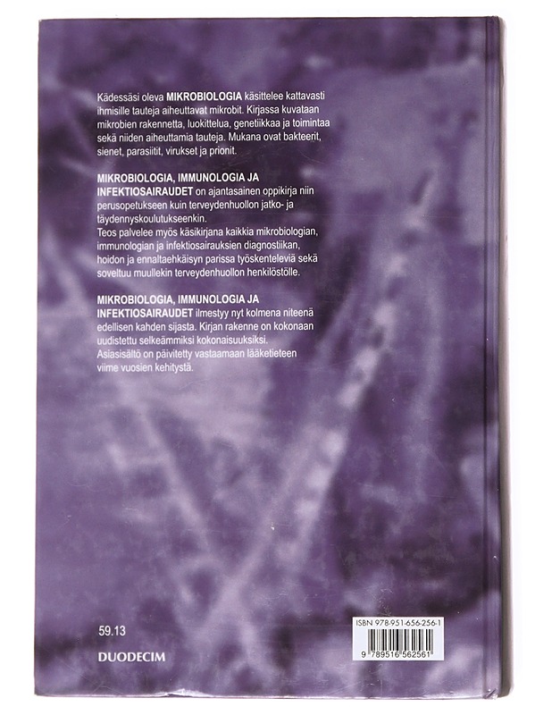 Mikrobiologia, immunologia ja infektiosairaudet. Kirja 1, Mikrobiologia - Hedman, Klaus - Tietokirjat - 10105536244 - 1