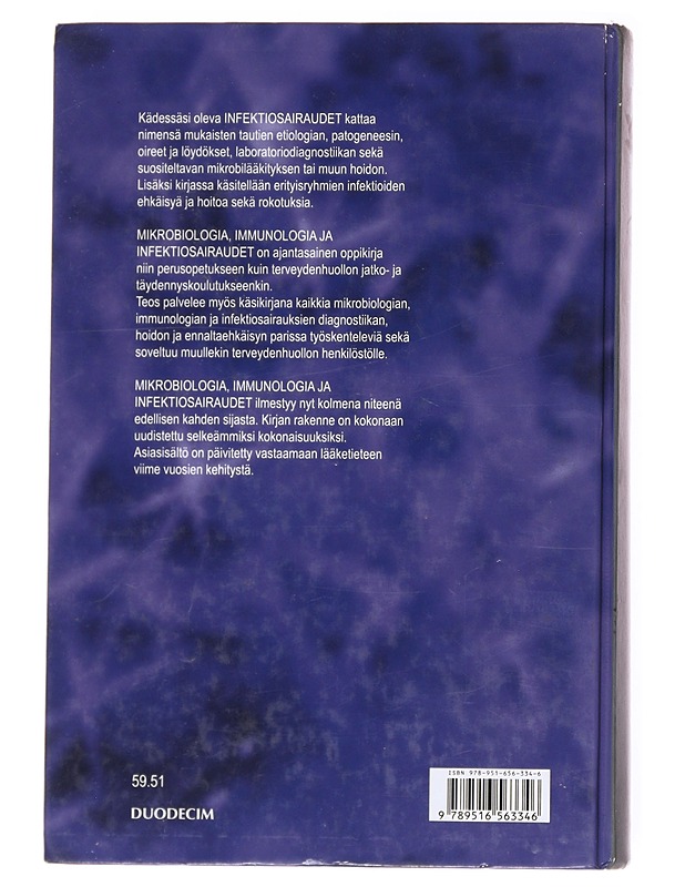 Mikrobiologia, immunologia ja infektiosairaudet. Kirja 3, Infektiosairaudet - Hedman, Klaus - Tietokirjat - 10105536255 - 1