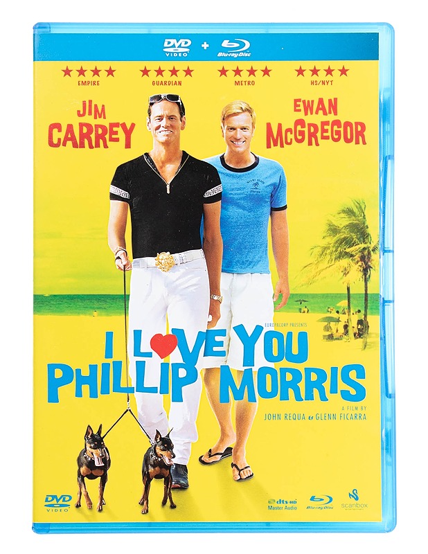 I Love You Phillip Morris - DVD - Blu-ray-levyt - 10105536287 - 0