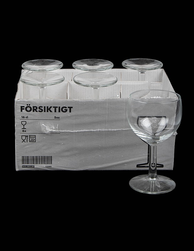 IKEA Försiktigt viinilasi, 6 kpl - Lasit - 10105536319 - 0