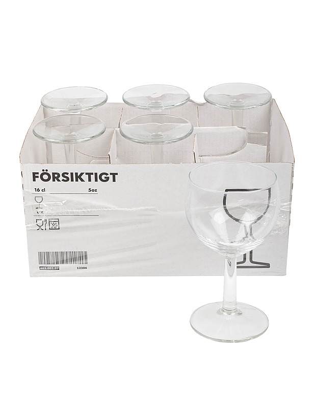 IKEA Försiktigt viinilasi, 6 kpl - Lasit - 10105536319 - 1
