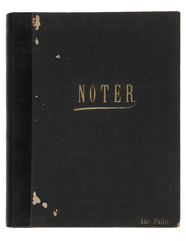 Noter - Palin, Ake - Musiikki- ja elokuvakirjat - 10105536344 - 0