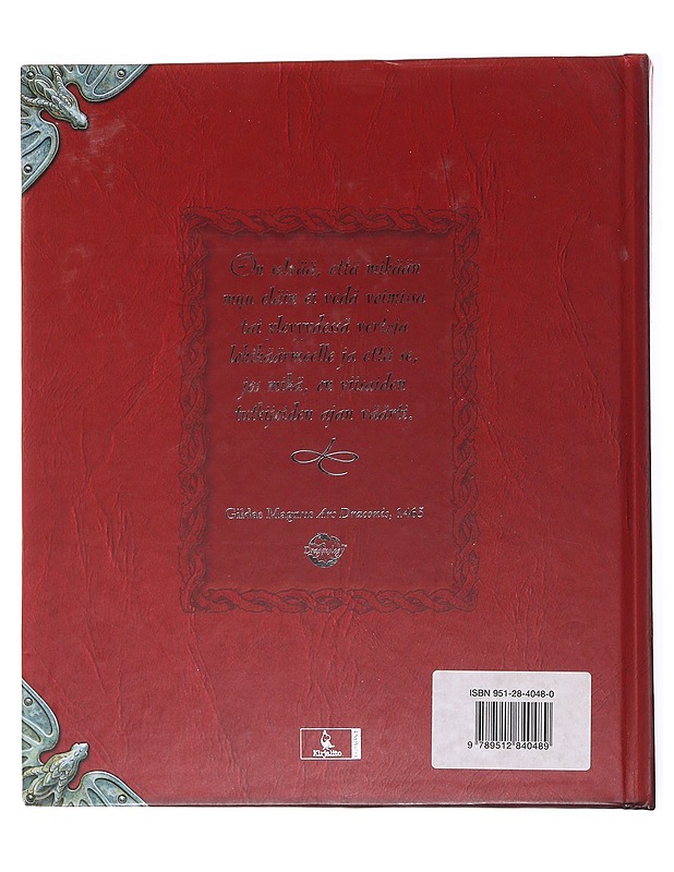 Dragonologia : suuri lohikäärmekirja - Ernest Drake - Kirja lahjaksi - 10105536341 - 1