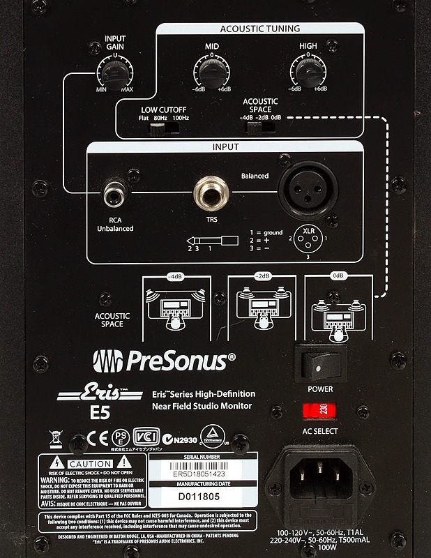 PRESONUS ERIS 5 -kaiutinpari  - Audio - 10105536358 - 2