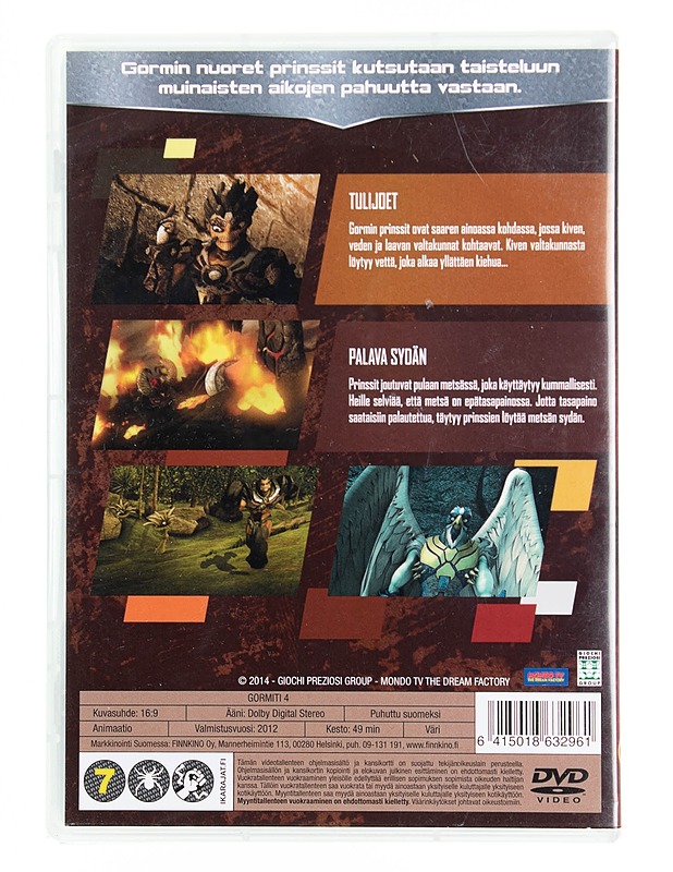 Gormiti 4 - DVD - DVD-elokuvat - 10105536366 - 1