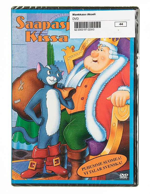 Saapasjalkakissa - DVD - DVD-elokuvat - 10105536372 - 0