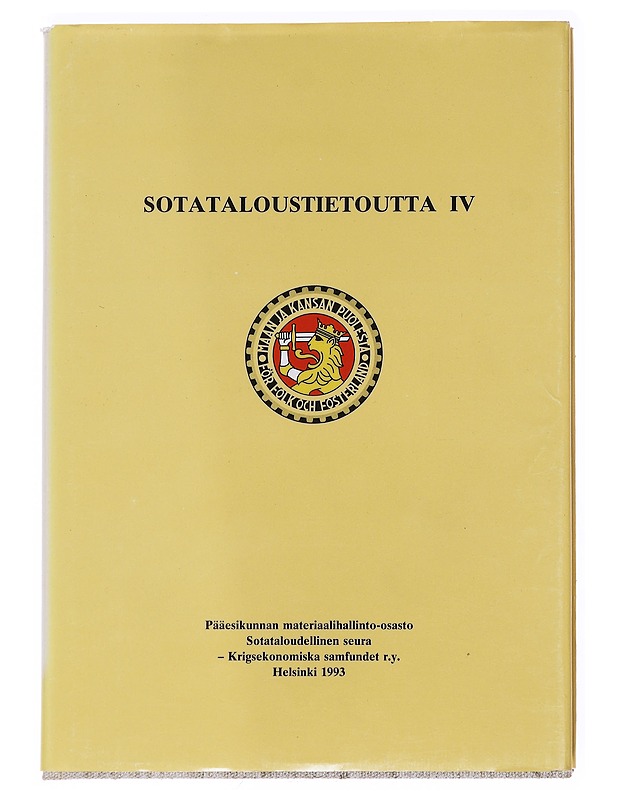 Sotataloustietoutta IV - Historiakirjat - 10105536390 - 0