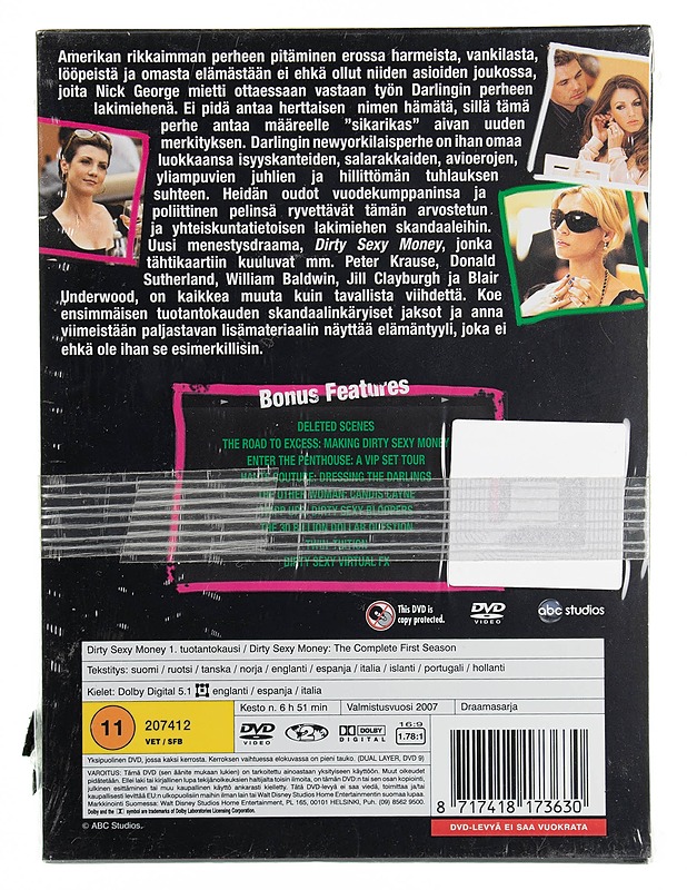 Dirty Sexy Money1. tuotantokausi - DVD - DVD-elokuvat - 10105536446 - 1
