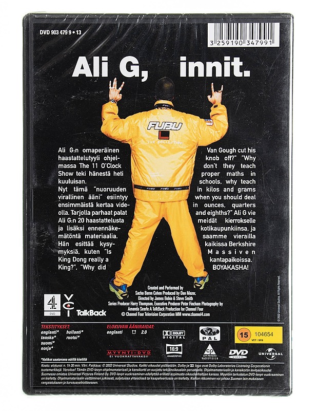 Ali G, innit - DVD - DVD-elokuvat - 10105536464 - 1