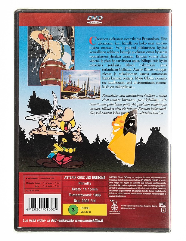 Asterix Britanniassa - DVD - DVD-elokuvat - 10105536491 - 1