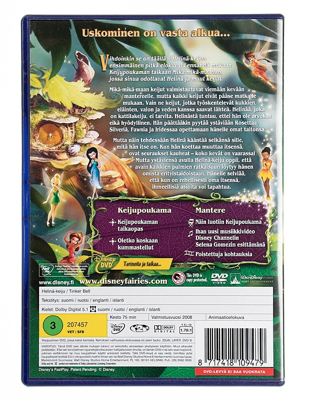 Helinä-keiju - DVD - DVD-elokuvat - 10105536490 - 1