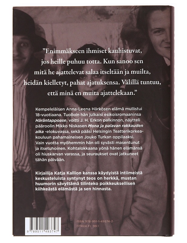 Taskupainos : Anna-Leena Härkösen elämästä - Katja Kallio - Elämäkerrat ja muistelmat - 10105536492 - 1