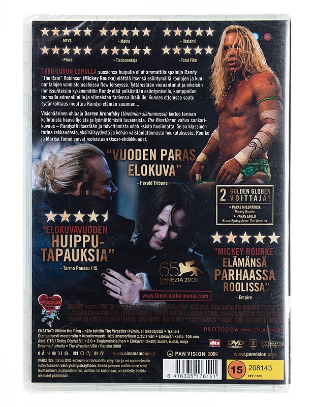 The Wrestler - Painija - DVD - DVD-elokuvat - 10105536495 - 1