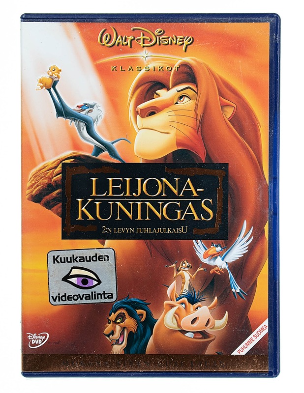 Leijonakuningas - DVD - DVD-elokuvat - 10105536511 - 0