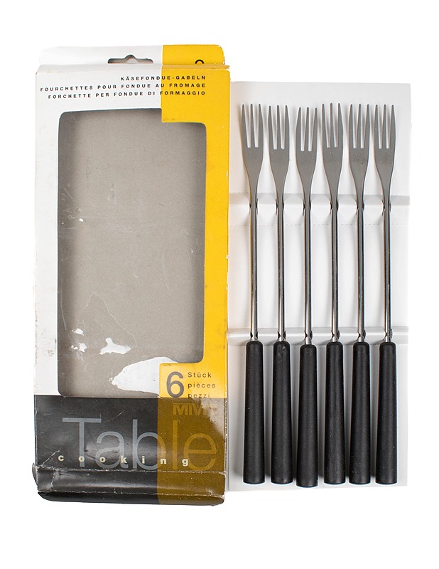 MIGROS Mivit Table cooking fonduehaarukka, 6 kpl - Aterimet - 10105536512 - 0