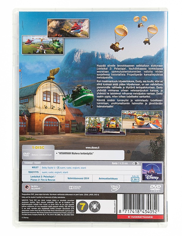 Lentsikat 2: Pelastajat - DVD - DVD-elokuvat - 10105536517 - 1